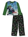 The Legend Of Zelda Boys Link Pajamas Two-Piece Long Sleeve Sleepwear Set (Medium)