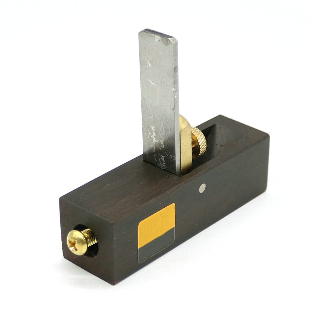 máquina de fresado manual de madera roja china, Mini cepillos de mano for bricolaje, herramientas de carpintería de ébano for carpintería, juego de 5 piezas o 1 cepillo de mano(B)