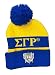 Sigma Gamma Rho Winter Knit Beanie w/Pompom