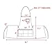 FreeNFond Adjustable Artist Apron with Pockets for Women Men Canvas Painting Aprons for Arts Gardening Utility or Work