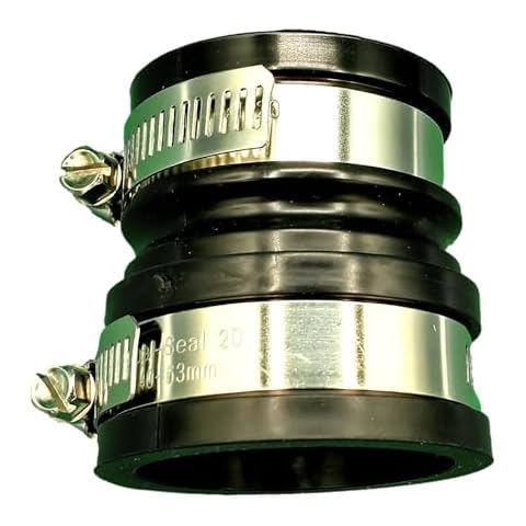 1-1/2 in. x 1-1/4 in. Flexible DWV Reducing Coupling Cover