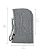 Peicees Knitted Balaclava Drawstring Hooded Scarf Hat Womens Beanie Skull Cap Winter Neck Gaiters Fashion