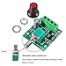 Diitao 6PCS Low Voltage DC Motor Speed Controller PWM DC 1.8v 3v 5v 6v 7.2v 12v 2A 30W 1803BK 1803B Low Voltage PWM Speed Controller Adjustable Driver Switch with Speed Control Knob