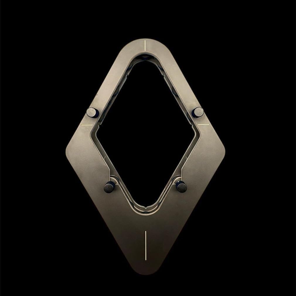 Gap-Free Professional Billiard Rack System - Heavy Duty Solid Wood Triangle/Diamond Rack for 8-Ball/9-Ball | Precision-Engineered, Adjustable Pool Table Accessories