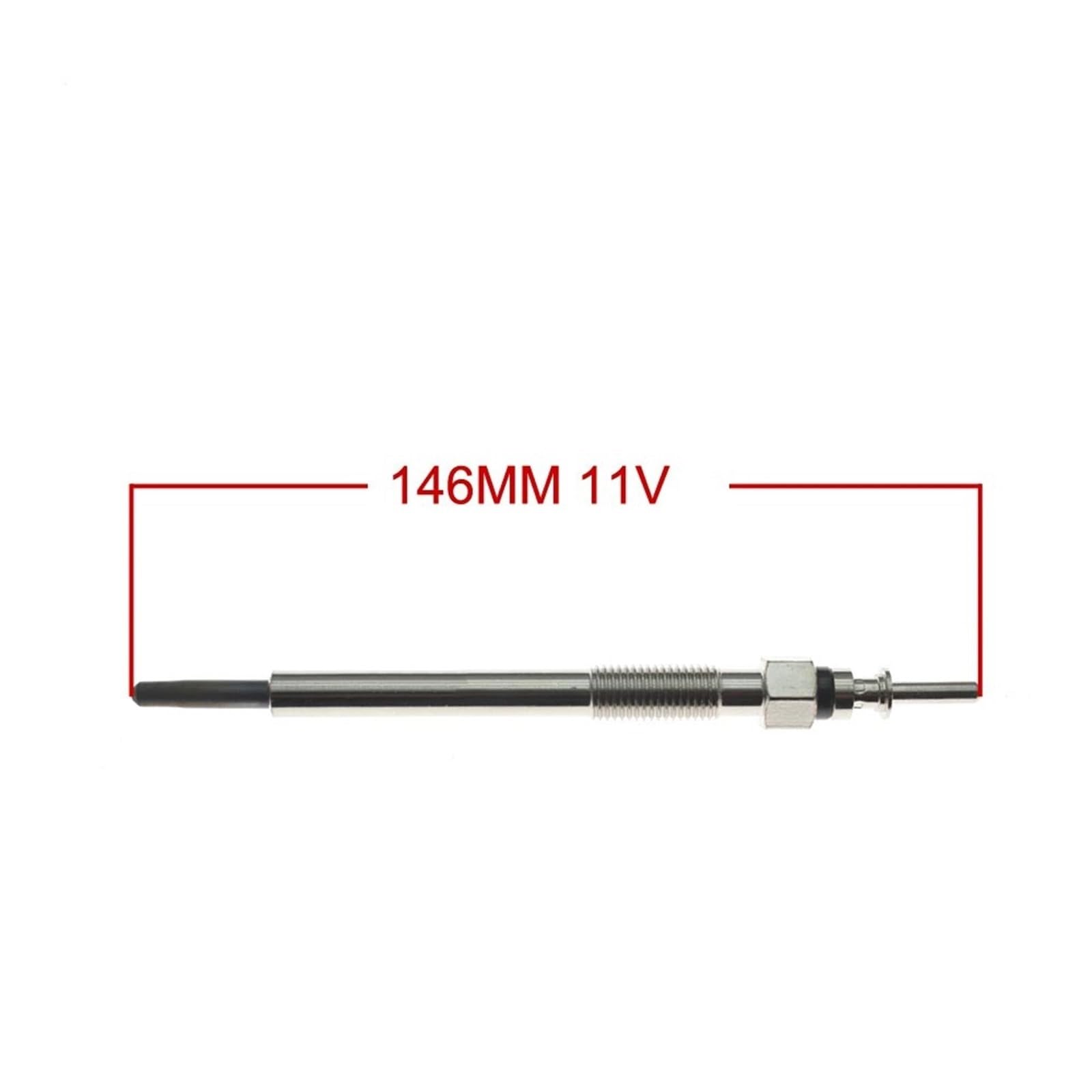 Bujía precalentamiento Compatible con Vauxhall para Zafira MK II 2008 2009 2010 2011 2012 2013 2014 4X Bujías incandescentes doble núcleo para coche 1214035 97389905