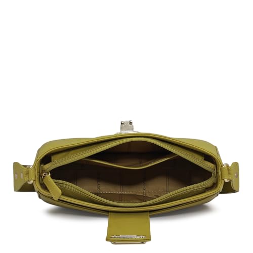 Image of Da Milano Small Leather Shoulder Bag (LB-OR-3023)