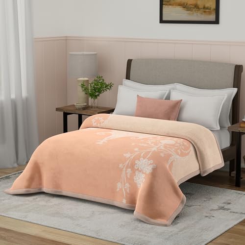 Image of MYTRIDENT Blanket for Winter Double Size, Classic Snug Stories Collection, 5 Kg Blanket Double - Audrey
