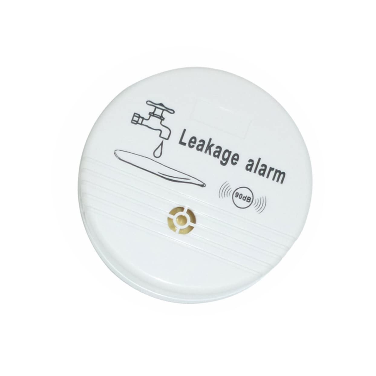 Operitacx 3 Stück Wasserimmersionsmelder Leckage Wasserlecksensor Dein erkennen Feuchtigkeitsmesser Monitor Alarm bei Wasseraustritt Leckalarm Alarmalarm Überlaufalarm Weiß