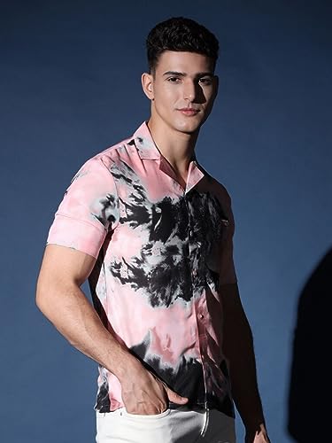 Image of DHRUVI TRENDZ Shirt for Men | Mens Casual Shirt | Men Stylish Shirt | Men Printed Shirt | Men's Regular Fit | Men Formal Shirt | Men's Solid Slim Fit