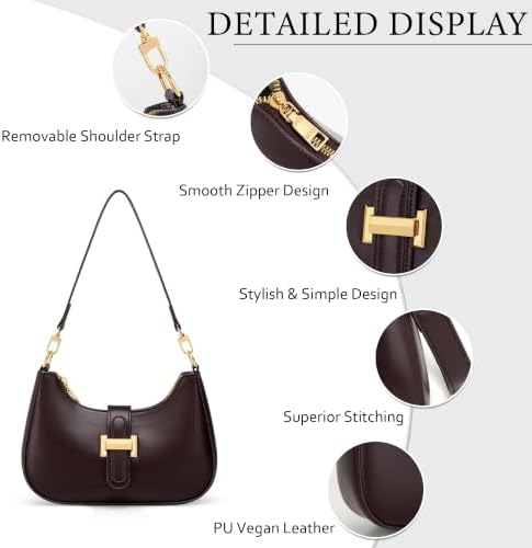 KKXIU Small Shoulder Bag for Women, Cute Clutch Purses for Women — view 3