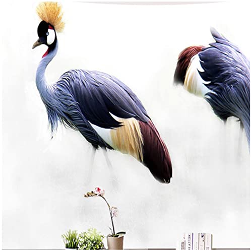 Tapijtwerk BY MJMCYBQQY Nordic Stof Dier Vogel Wandtapijten Woonkamer Schilderijen Bank Achtergrond Doek Bekleding… - Image 3