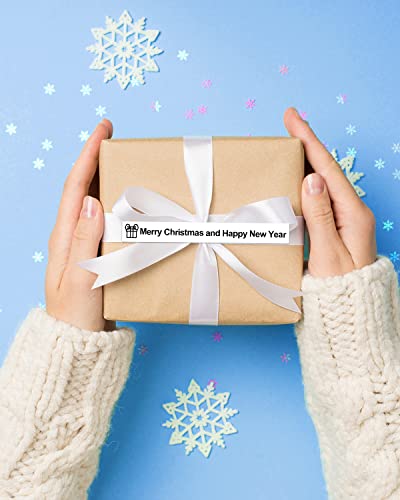 Continuous Label Maker Tape Refill, Compatible With Phomemo D30 D35 Label Printer, Non-Precut Self-Adhesive Labeling Paper, White Blank Sticker Labels, 0.59'' X 19.68 Ft (15Mm X 6M), 3 Rolls #TOP3