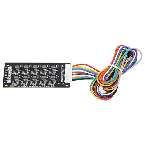Ecualizador activo de batería para sistemas Li Ion NCM y LiFePO4 8s y 11s - Placa balanceadora con corriente de balance 0-1.2A y precisión de voltaje 30mV con cable de conexión miniatura 4