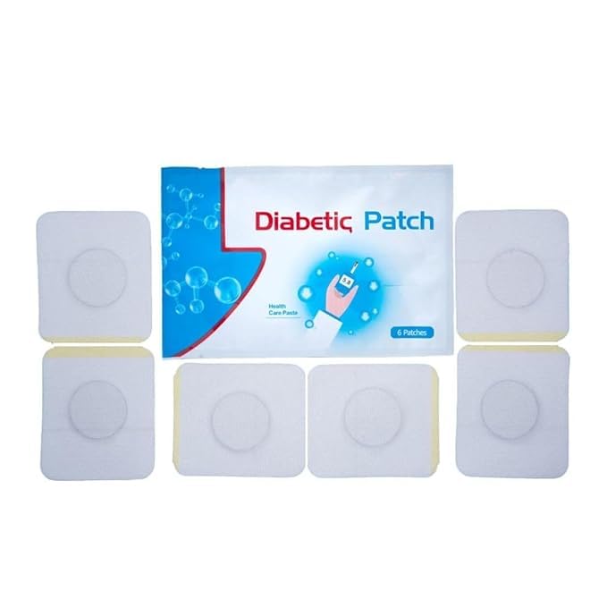Diabetic Patch Health Supplement, Pack of 6 | Blood Sugar Support, Herbal Ingredients, Easy to Apply, Health Care Patch, Durable Material-image-45