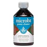 MICROBZ POWER CLEANER | 250ml Concentrate - Makes 25 Bottles | Natural Probiotic & Enzyme All-Purpose Multi Surface Cleaner for Floors Kitchen Bathroom, Enzymatic Stain Removal, Pet & Children Safe