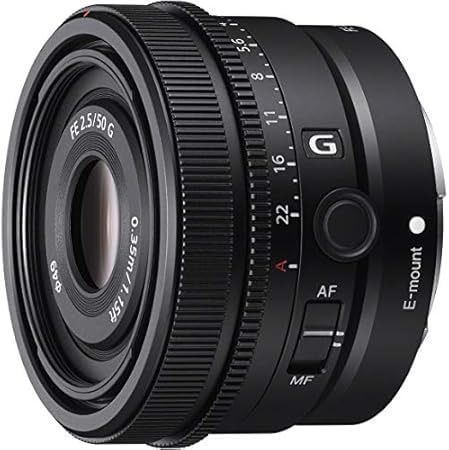 SONY(�\�j�[) �W���P�œ_�����Y �t���T�C�Y FE 50mm F2.5 G G�����Y �f�W�^�����J������[E�}�E���g]�p ���������Y SEL50F25G +�n�N�o �����e�i���X�p�i �����Y���S�҃L�b�g