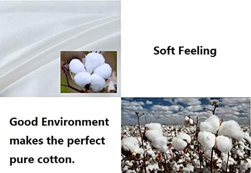 Eastwarmth King Size Natural Goose Down Feather Pillows for Sleeping,Hotel Pillows for Side and Back Sleeper,100% Cotton Cover Set of 2