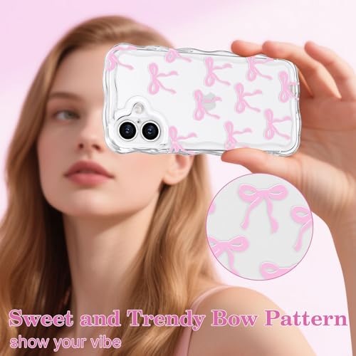 Coque iPhone 16 Plus design nœud papillon, le cadeau esthétique idéal pour femmes - 2