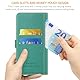 Ganbary Handyhülle für Samsung Galaxy A16 4G / 5G Hülle, Premium Leder Klapphülle [Kartenschlitzen] [Magnetverschluss] [Standfunktion] kompatibel mit Samsung Galaxy A16 4G / 5G Schutzhülle, Blaugrün