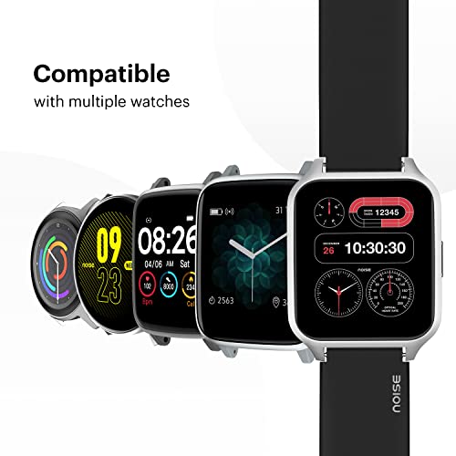 Image of Noise 22 MM Silicone Smartwatch Strap - Red - Compatible with ColorFit Ultra, ColorFit Pro 3 /Assist, ColorFit Nav /Nav+, NoiseFit Endure, NoiseFit Fusion, NoiseFit Evolve