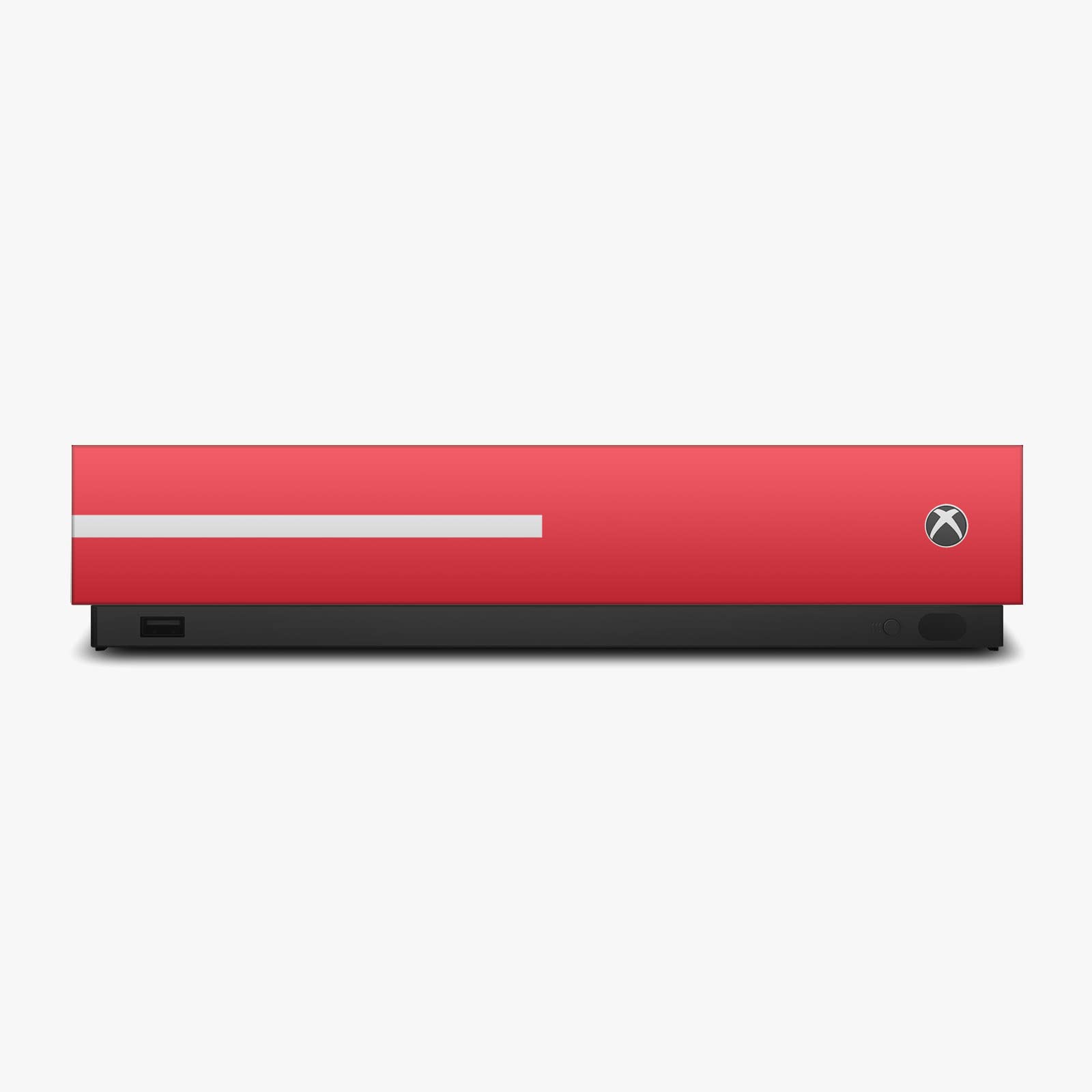 Head Case Designs Licenza Ufficiale AC Milan 1899 Logo Nero Arte Vinile Sticker Gaming Pelle Adesivo Compatibile con Xbox One S Console