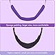 Kutocesy Verstellbare Lila Liebesschaukel Sturdy & Safe Sex Swing BDSM Fetish Bandage Toy for Adults Couples Extreme Spiel