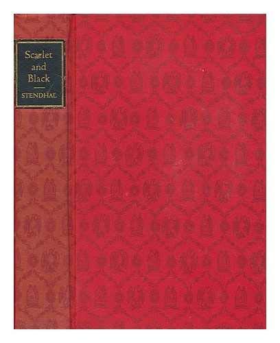 Image of Scarlet and black : a chronicle of the nineteenth century / Stendhal [pseud.] Translated and with an introduction by Margaret R. B. Shaw and wood engravings by Frank Martin