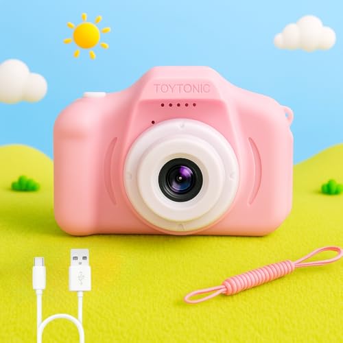 TOYTONIC Mini HD Digital Camera for Kids – Photo & Video Camera T...