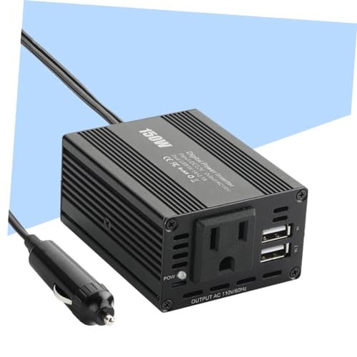 Mobestech Inversor De Energia Para Carro Inversor De Potência Do Carro Inversor Solar Alarme De Segu