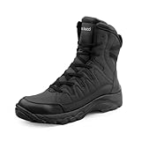 Bacca Bucci Mens Lace Up Boots, black, 11.5 Men