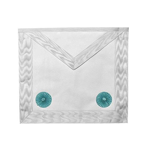 Unique Regalia Masonic Blue Lodge Fellow Craft Apron With Rosettes Ma022 #TOP16