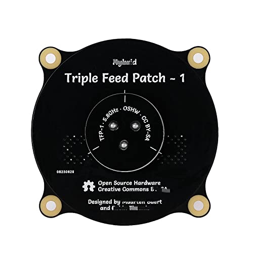 Drone toy accessories for Fatshark Goggles 5.8GHz Triple Feed Patch Antenna SMA/RP SMA Directional Circular Polarized Antenna for FPV for Fatshark Goggles RC drone(SMA)