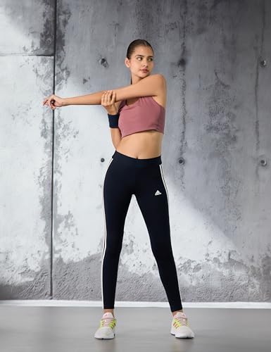 Image of adidas Essentials 3-Stripes Animal Print Leggings