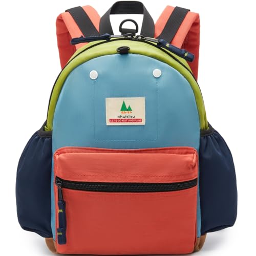 shukiku 12 Zoll Kleinkind-Rucksack für Jungen und Mädchen 2/3/4 Jahren, 29cm,9 Liter Mini-Schulrucksack für Reisen, Kleine Kindertasche/Mini Backpack