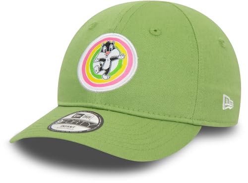 New Era Looney Tunes 9Forty Baseballkappe für Kleinkinder, Pastellfarben, Alter 0–2 Jahre, Sylvester - Pastellgrün, 6-24 Monate