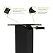 Kanto SX30 Universal Fillable Speaker Floor Stands for Bookshelf Speakers | 30