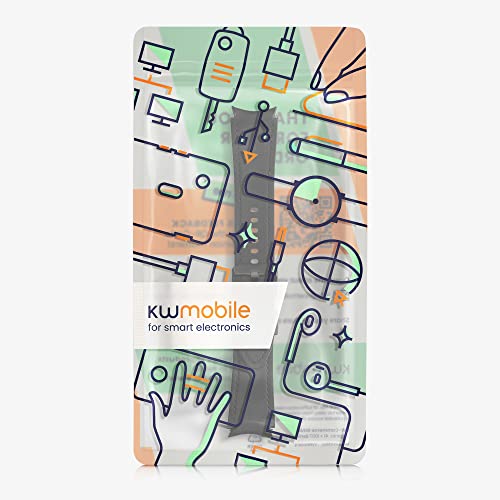 Kwmobile Cinturino Pelle PU e Silicone Compatibile...