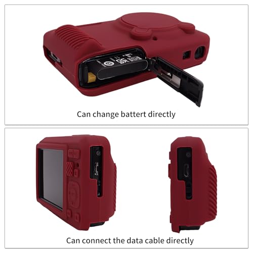 Funda para cámara Kodak PIXPRO FZ55 silicona suave miniatura 3