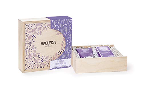 Preisvergleich Produktbild Weleda Geschenkset Lavendel - Duschgel + Körper-Öl Limitierte Edition