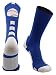 Baseball Logo Crew Socks (Royal/White, Small)