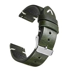 green & silver buckle