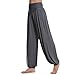 Produktbild STONG Damen Yoga Tanzhose aus super weichem Modal mit Spandex Pumphose Yogahose (XXL, Dunkelgrau)