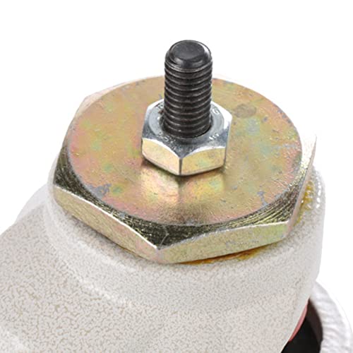 Rodízio de ajuste de nível de serviço pesado 4 peças Roda de rolo industrial com haste rosqueada