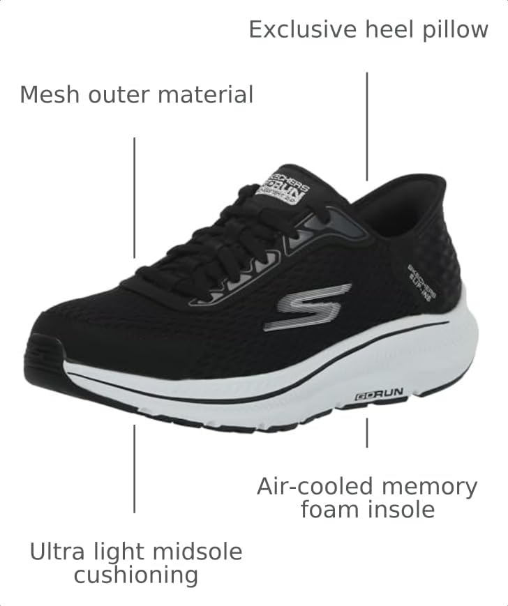 Image of Skechers Women's Hands Free Slip-ins Go Run Consistent 2.0 Endure Sneaker