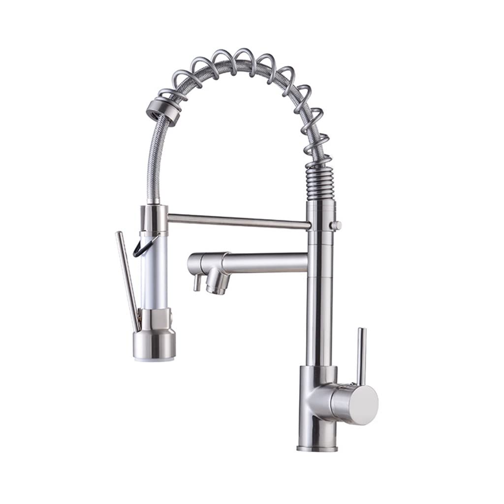 Robinet de cuisine avec douchette pour simplifier la vaisselle et laver les grands plats