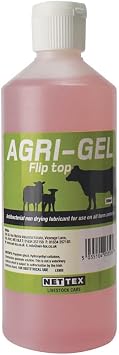 Net-Tex Agrigel Obstetric Lubricant Gel - 500ml with Flip Top
