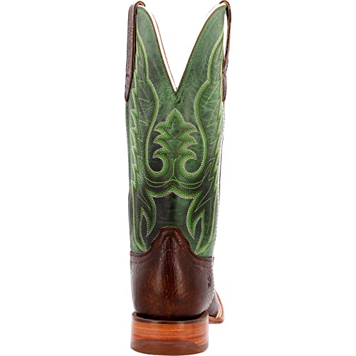 Durango® Pro Hickory and Shamrock Green Western Boot4