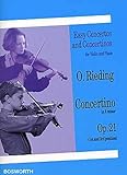 Concertino in A Minor for Violin and Piano Op. 21 (Easy Concertos and Concertinos for Violin and Piano)