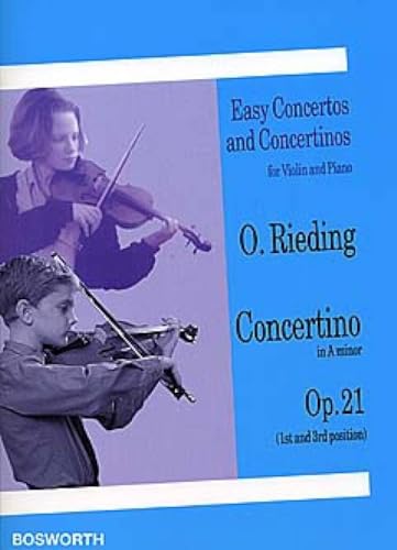 Concertino in A Minor for Violin and Piano Op. 21 (Easy Concertos and Concertinos for Violin and Piano)