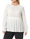 rinascimento kleid 2019  RINASCIMENTO Damen Cfc0090855003 Bluse, Weiß (Panna Bianco B036), Medium
